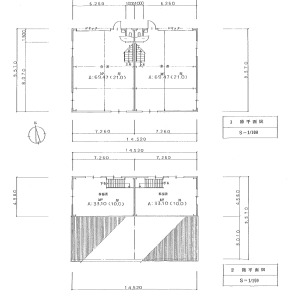 貸事務所の図面