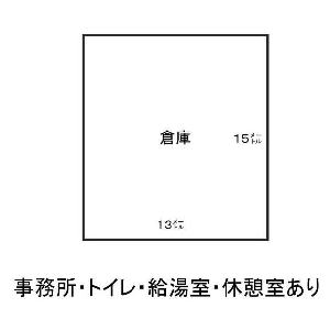 貸事務所の図面