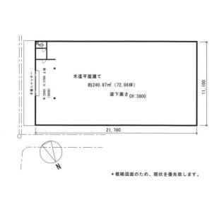 貸事務所の図面