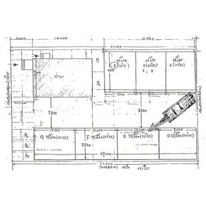 貸事務所の図面