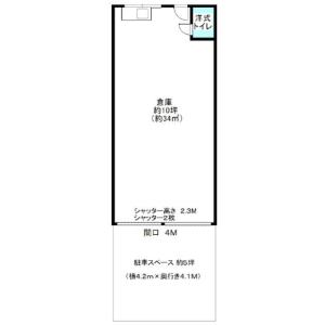 貸事務所の図面