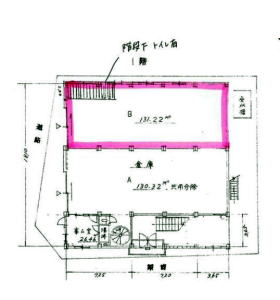 貸事務所の図面