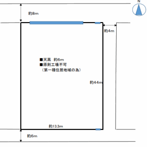 貸事務所の図面