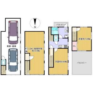 貸事務所の図面
