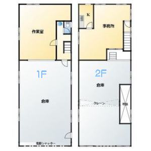 貸事務所の図面