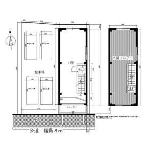 貸事務所の図面