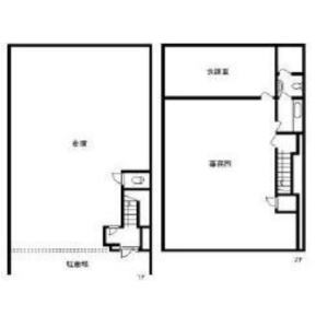 貸事務所の図面