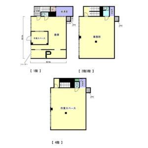 貸事務所の図面