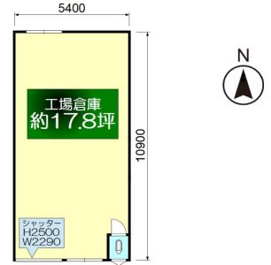 貸事務所の図面