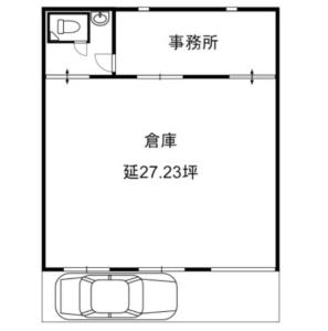 貸事務所の図面