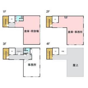 貸事務所の図面