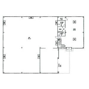 貸事務所の図面