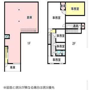 貸事務所の図面