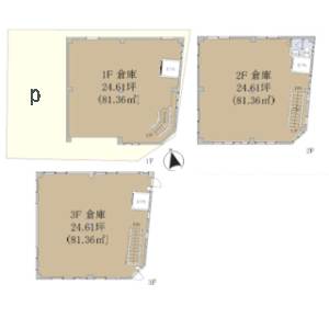 貸事務所の図面