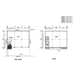 貸事務所の図面