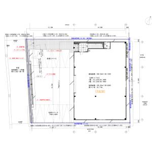 貸事務所の図面