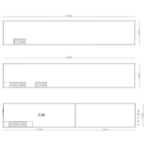 貸事務所の図面