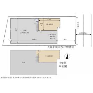 貸事務所の図面
