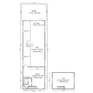 貸事務所の図面