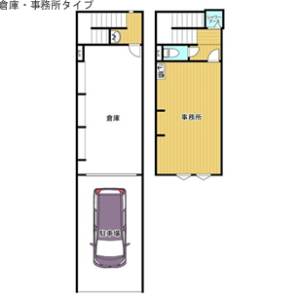 貸事務所の図面