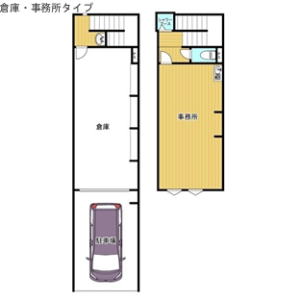 貸事務所の図面