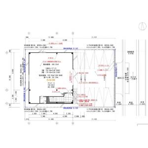 貸事務所の図面