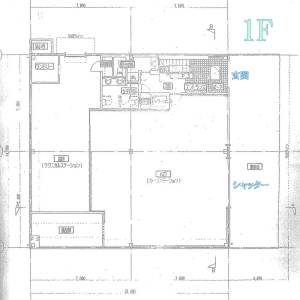 貸事務所の図面