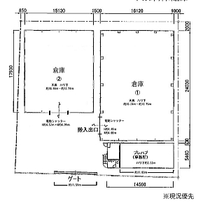 貸事務所の図面