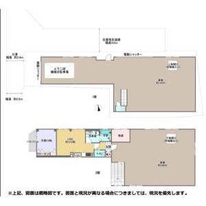 貸事務所の図面