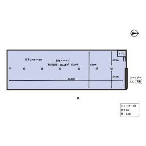 貸事務所の図面